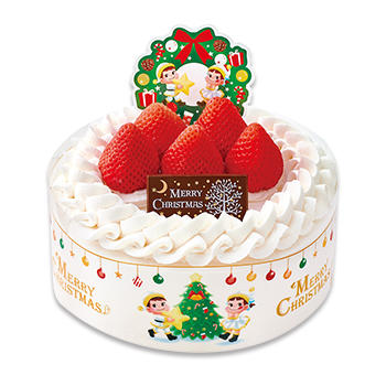 クリスマスショートケーキ フルーツサンド Ss S M L ショートケーキ クリスマス ケーキ 洋菓子 株式会社不二家