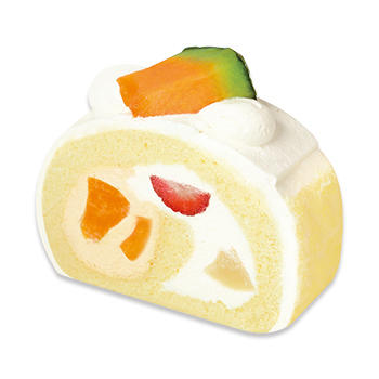 熊本県産クインシーメロンとフルーツのロール ケーキ 洋菓子 株式会社不二家 熊本県産クインシーメロンとフルーツのロール ケーキ 洋菓子 株式会社不二家