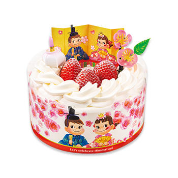 ひなまつり苺のショートケーキ Ss S M ショートケーキ チョコレートケーキ ひなまつり ケーキ 洋菓子 株式会社不二家