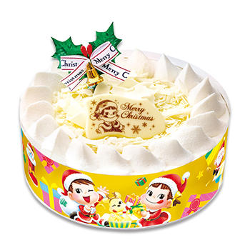 クリスマスホワイトチョコ生ケーキ（S・M）