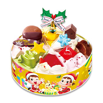 クリスマスアソートケーキ S M アソートケーキ クリスマス ケーキ 洋菓子 株式会社不二家 クリスマスアソートケーキ S M アソートケーキ クリスマス ケーキ 洋菓子 株式会社不二家