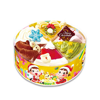 クリスマスアソートケーキ S M アソートケーキ クリスマス ケーキ 洋菓子 株式会社不二家