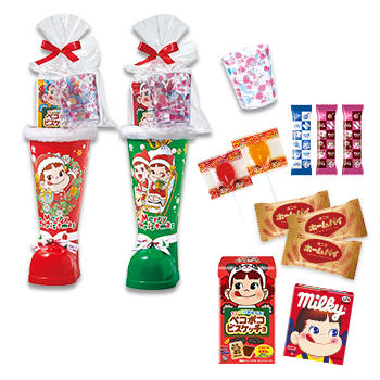 ペコポコ長靴 赤 緑 ギフト クリスマス ケーキ 洋菓子 株式会社不二家