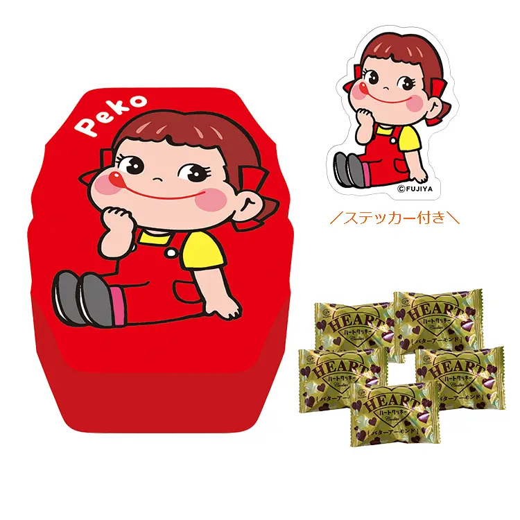 ペコちゃんハートクッキーBOX