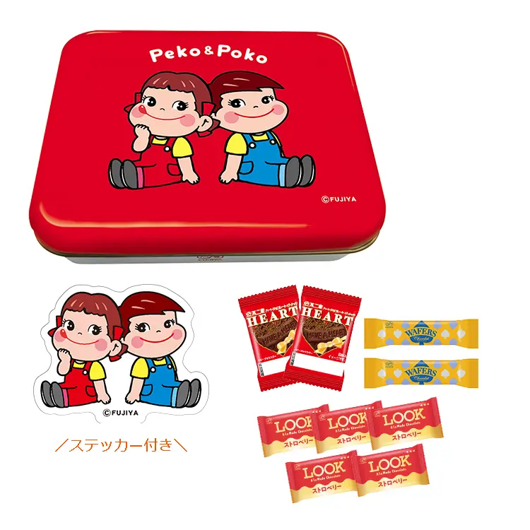 ペコポコチョコ缶