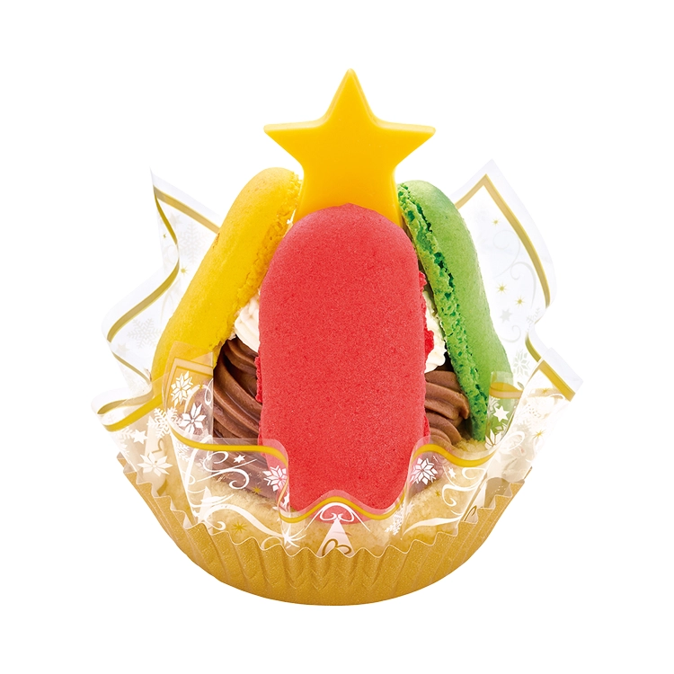 クリスマスマカロンツリー
