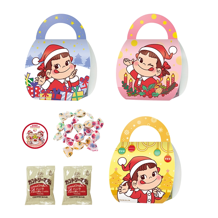 ペコちゃんポコちゃんとゆかいな仲間たちクリスマスミニバッグギフト