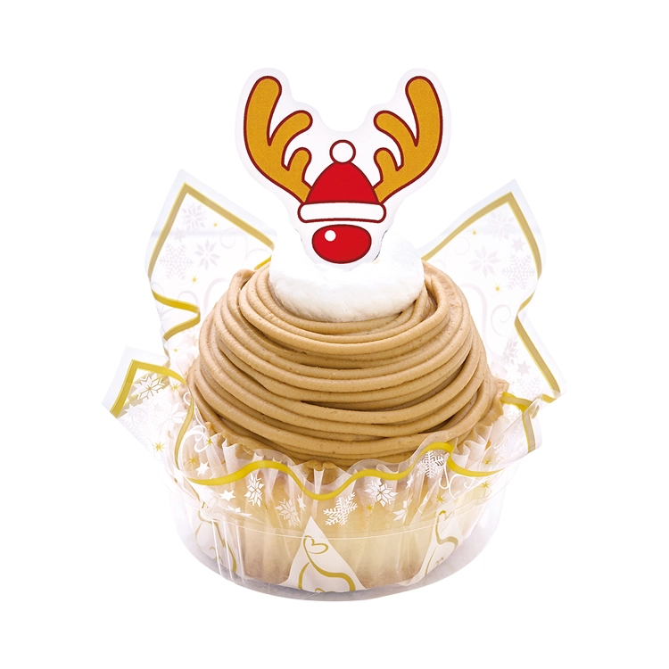 クリスマスとなかいモンブラン