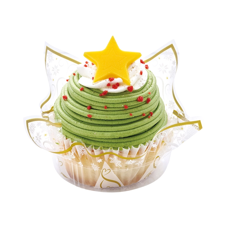 クリスマスツリーモンブラン（ピスタチオミルキー）