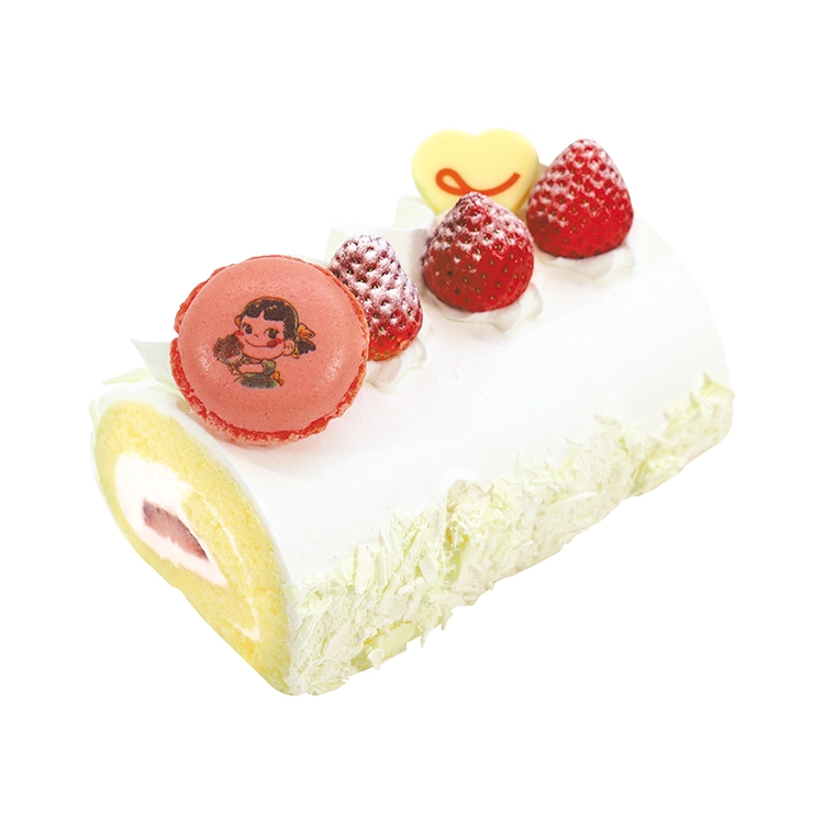 母の日 苺のロールケーキ