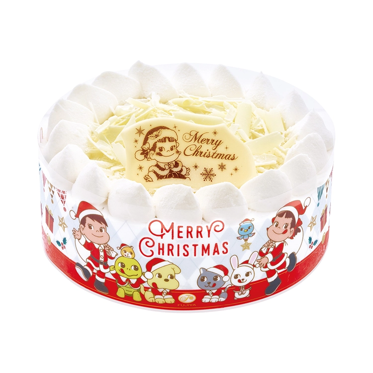 クリスマスホワイトチョコ生ケーキ（S）