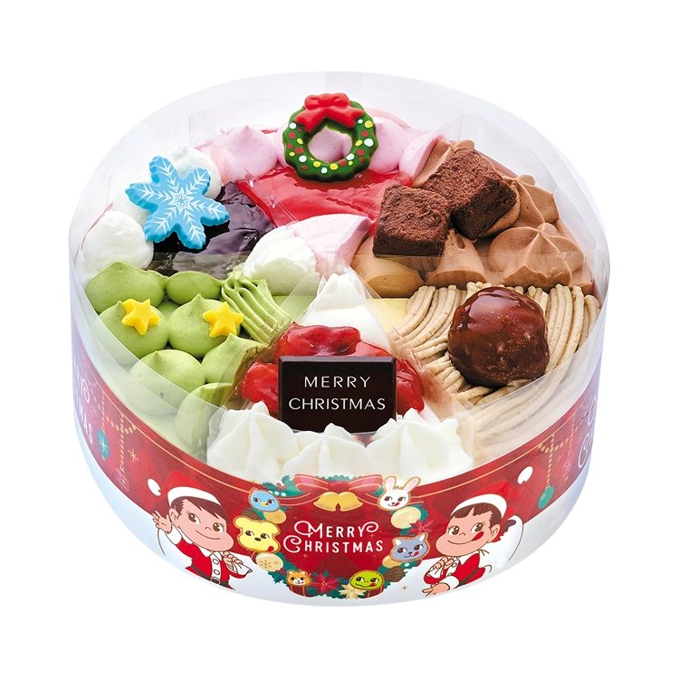 ペコちゃんポコちゃんとゆかいな仲間たちアソートケーキ