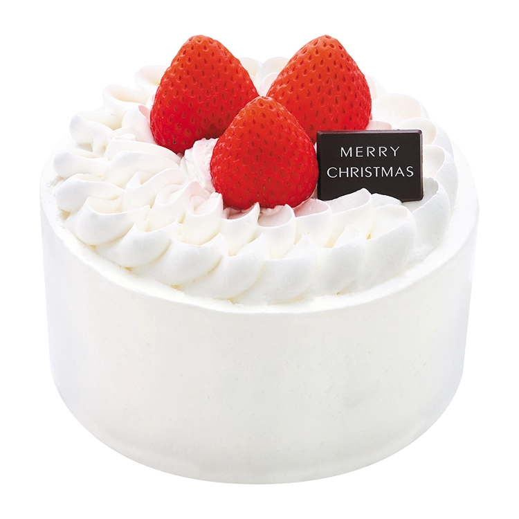 クリスマス不二家の苺ショートケーキ