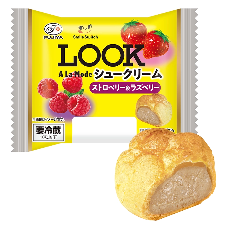 LOOK A La Modeシュークリーム（ストロベリー＆ラズベリー）