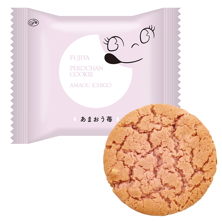 ペコちゃんのあまおう苺クッキー
