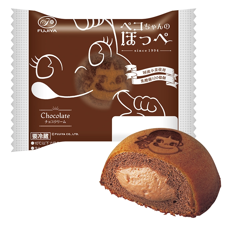 ペコちゃんのほっぺ（チョコクリーム）