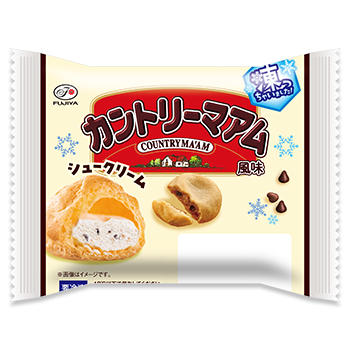 シュークリーム凍っちゃいました！（カントリーマアム風味）