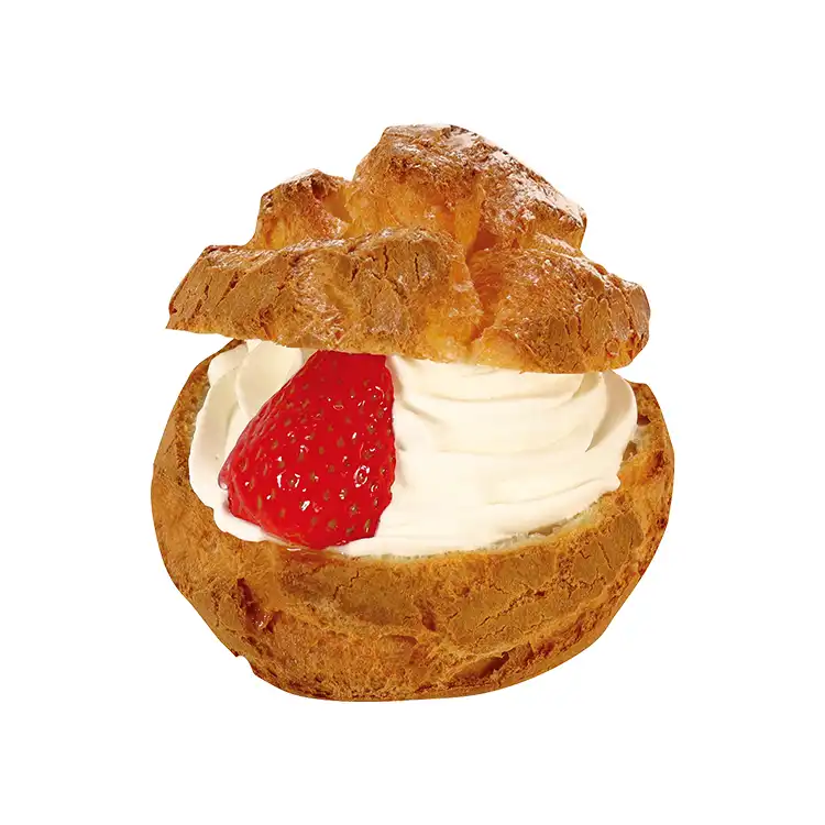 窯焼きダブルシュークリーム（国産苺）