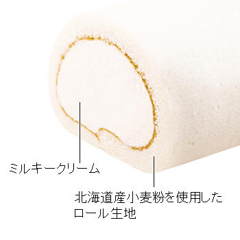 ミルキークリームロール カジュアルスイーツ 洋菓子 ケーキ 洋菓子 株式会社不二家
