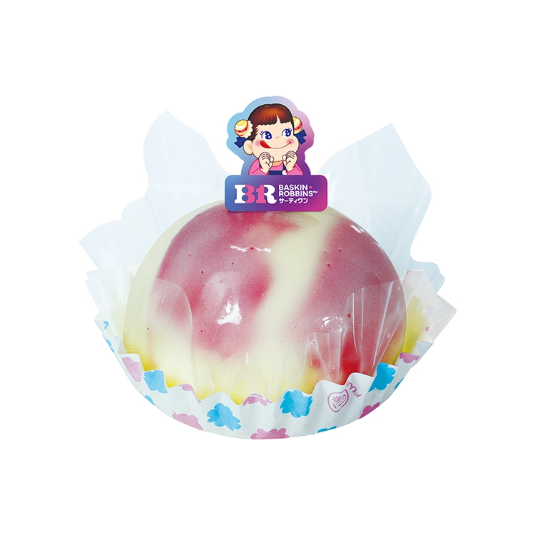 サーティワン アイスクリーム監修 とろ～り苺ソースのミルキーショ ートケーキ