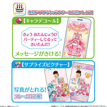 キャラデコパーティーケーキ デリシャスパーティ プリキュア ショートケーキ ピーチ アップル 洋菓子 ケーキ 洋菓子 株式会社不二家