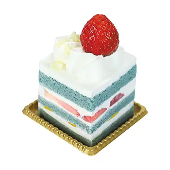 ショートケーキ12の色物語 ブルースカイブルー苺ショートケーキ