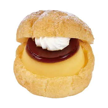 焼きプリンシュー