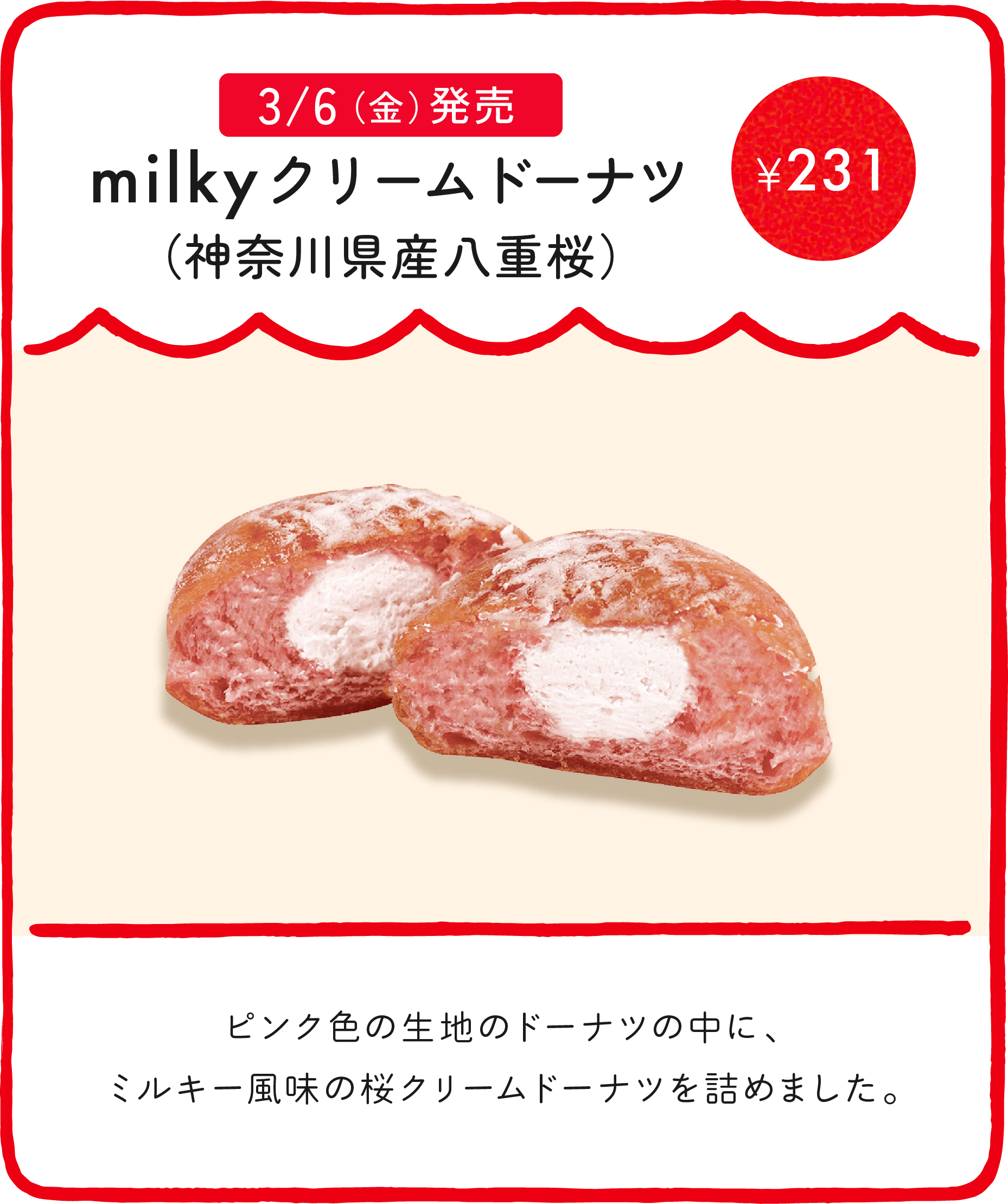 ペコちゃんmilkyドーナツ｜不二家