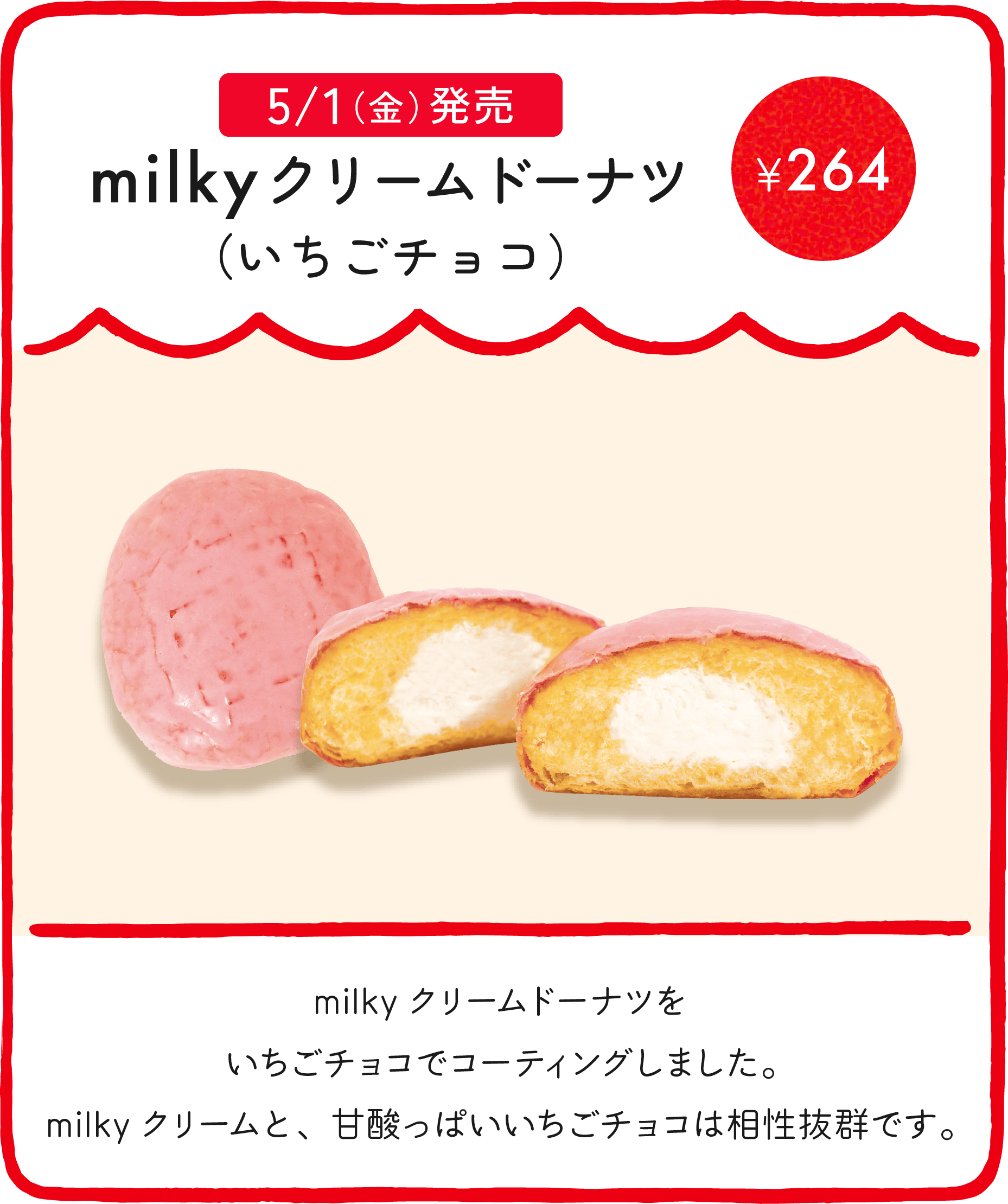 ペコちゃんmilkyドーナツ｜不二家