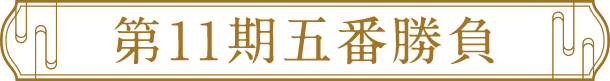 第11期叡王戦五番勝負