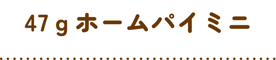 47gホームパイミニ