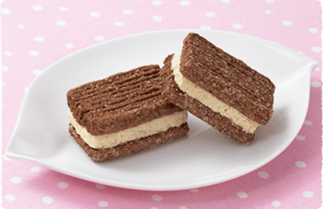 ホームパイのアイスクリームサンド