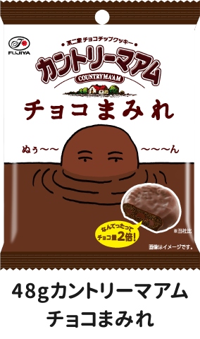 48gカントリーマアムチョコまみれ