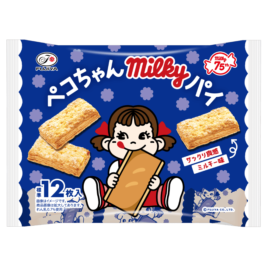 110gペコちゃんミルキーパイ