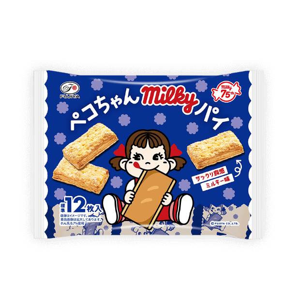 ペコちゃんミルキーパイ