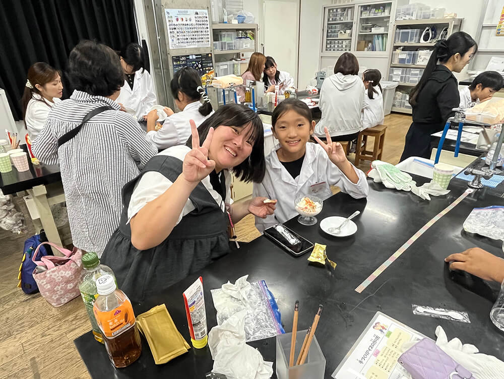 とっても上手にできました！ ピース！