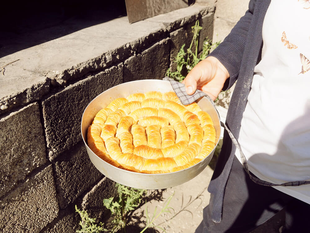 焼き立てのバクラヴァ