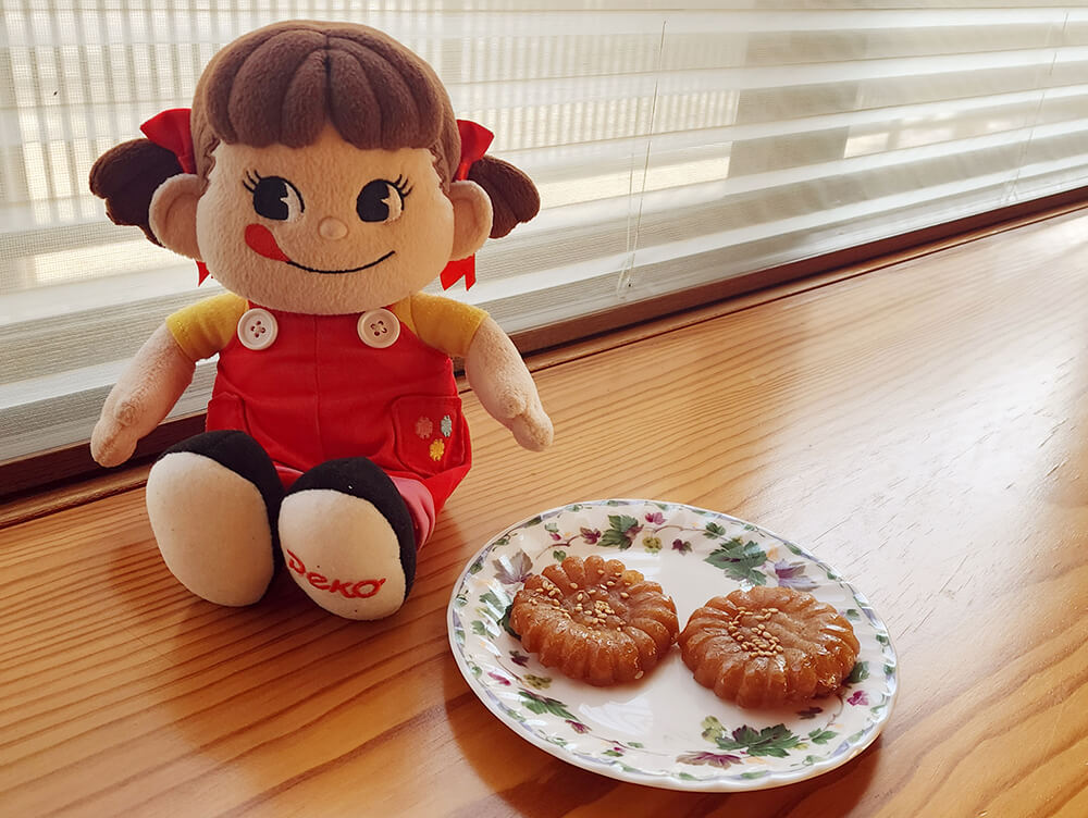 お茶のお供にピッタリなお菓子でした