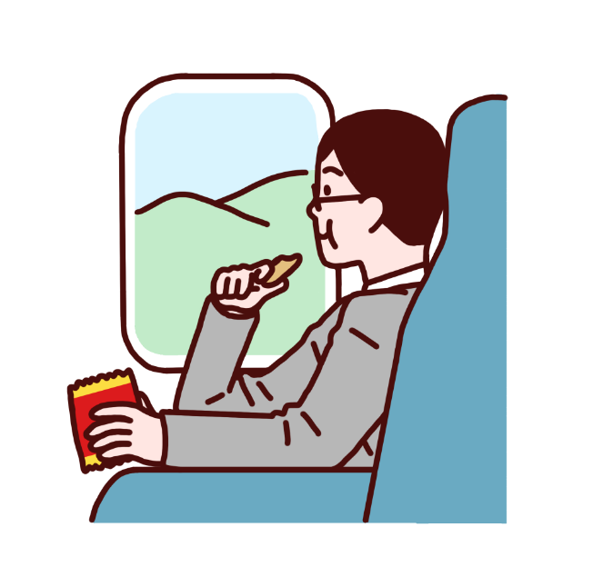出張で早い朝でもひとくち!