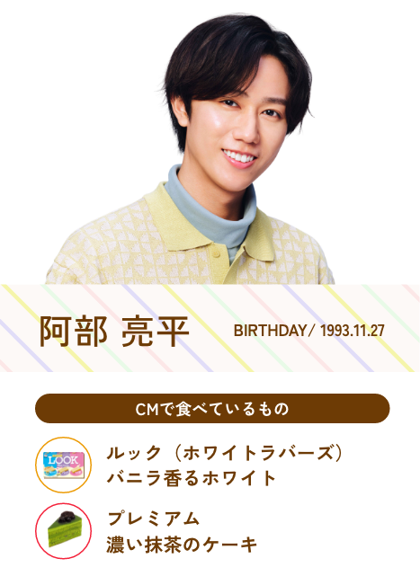 阿部 亮平／Birthday 1993.11.27