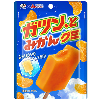 ５３ｇガツン、とみかんグミ