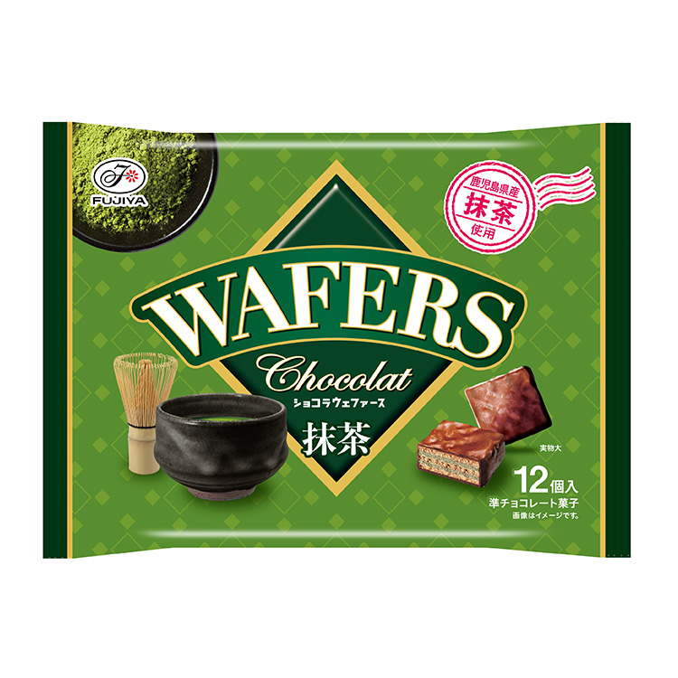 １２個ショコラウェファース（抹茶）袋