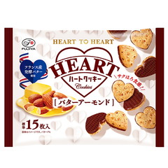 １０８ｇハートクッキー（バターアーモンド）
