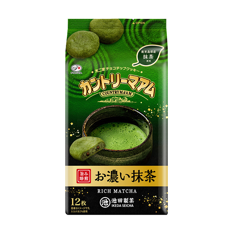 １２枚カントリーマアム（お濃い抹茶）