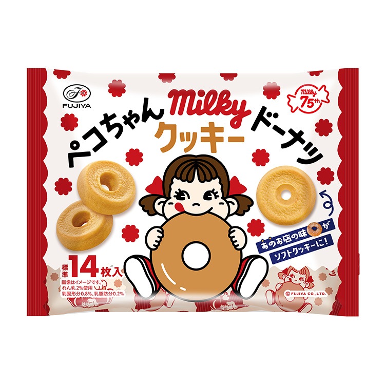 １６８ｇペコちゃんミルキードーナツクッキー