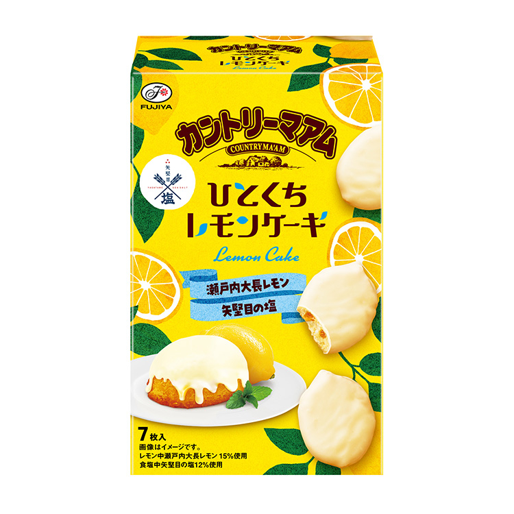 ７枚カントリーマアムひとくちレモンケーキ