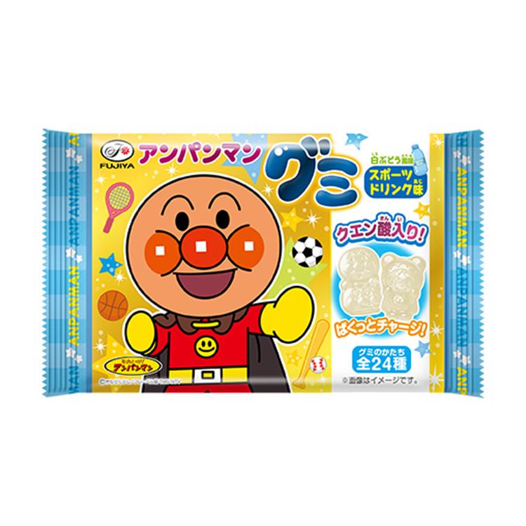 ６粒アンパンマングミ（スポーツドリンク味）