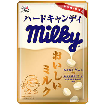 80gミルキーハードキャンディ(おいしいミルク)袋
