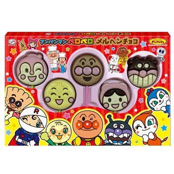 ５本アンパンマンペロペロメルヘンチョコ