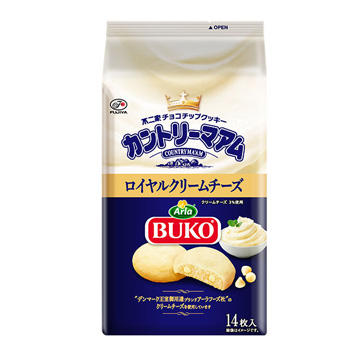 14枚カントリーマアム ロイヤルクリームチーズ カントリーマアム ビスケット パイ お菓子 ドリンク 株式会社不二家